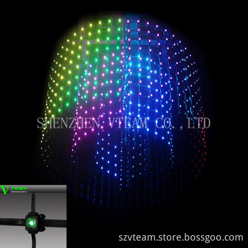Colorful LED Curtain Screen for Indoor Decoration (idot-p40)